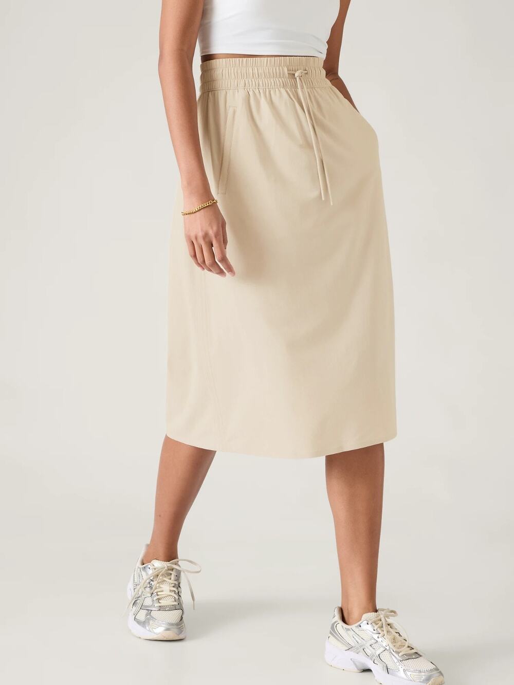 NWOT Athleta Avenue Skirt, Abalone SIZE XL #846601 Z0930H